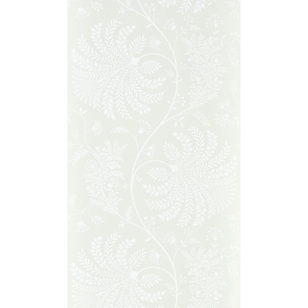 Mapperton Wallpaper 216341 by Sanderson in Chalk White